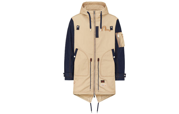 Тренчкот мужской бежевый Evisu, цвет Apricot
Тренчкот мужской бежевый Evisu, цвет Apricot