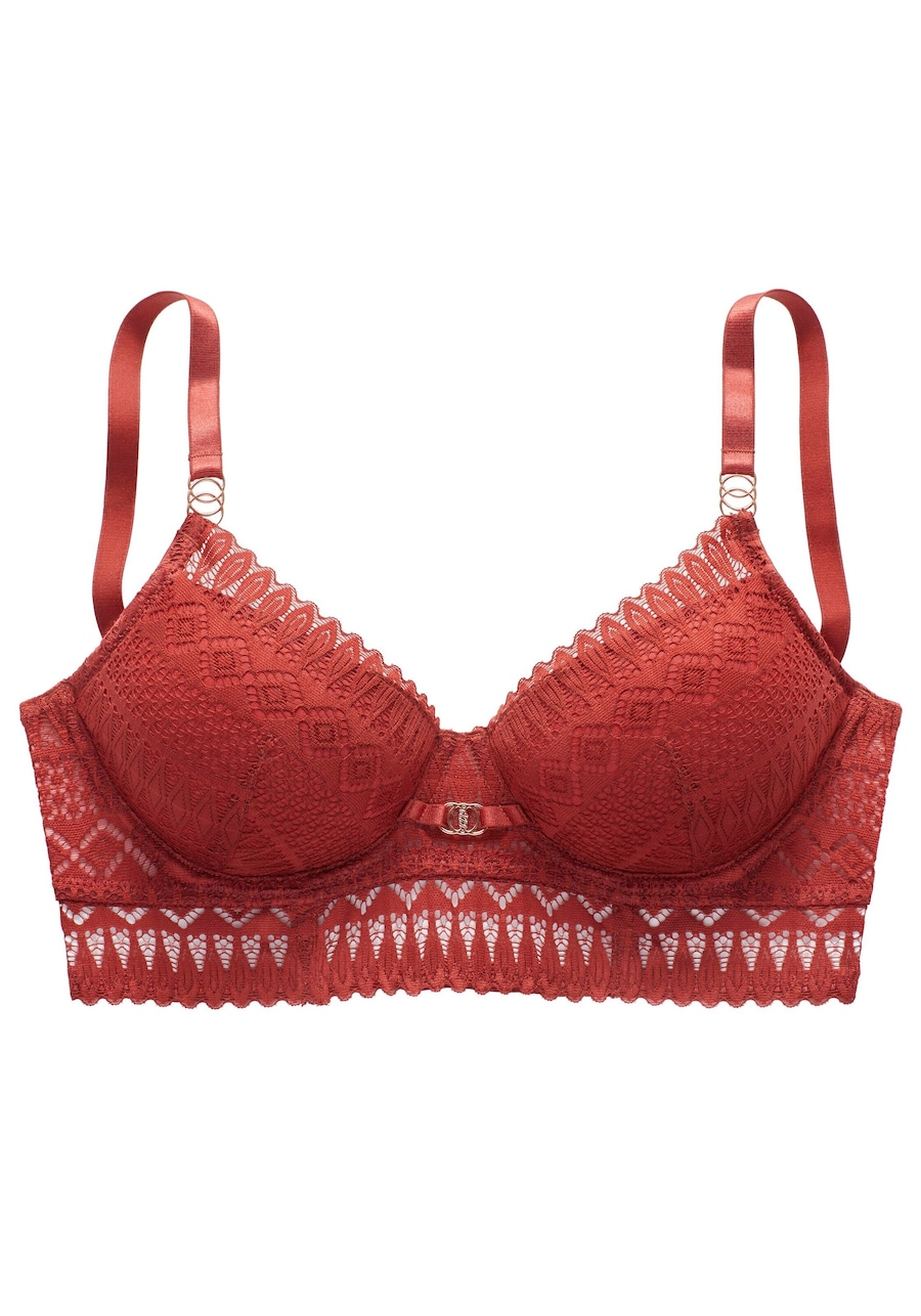 Бюстгальтер-футболка LASCANA, красный/ржаво-красный
Бюстгальтер-футболка LASCANA, красный/ржаво-красный