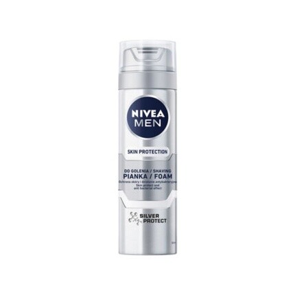 Пена для бритья Nivea Men Skin Protection Silver Protect 200 мл, New
Пена для бритья Nivea Men Skin Protection Silver Protect 200 мл, New