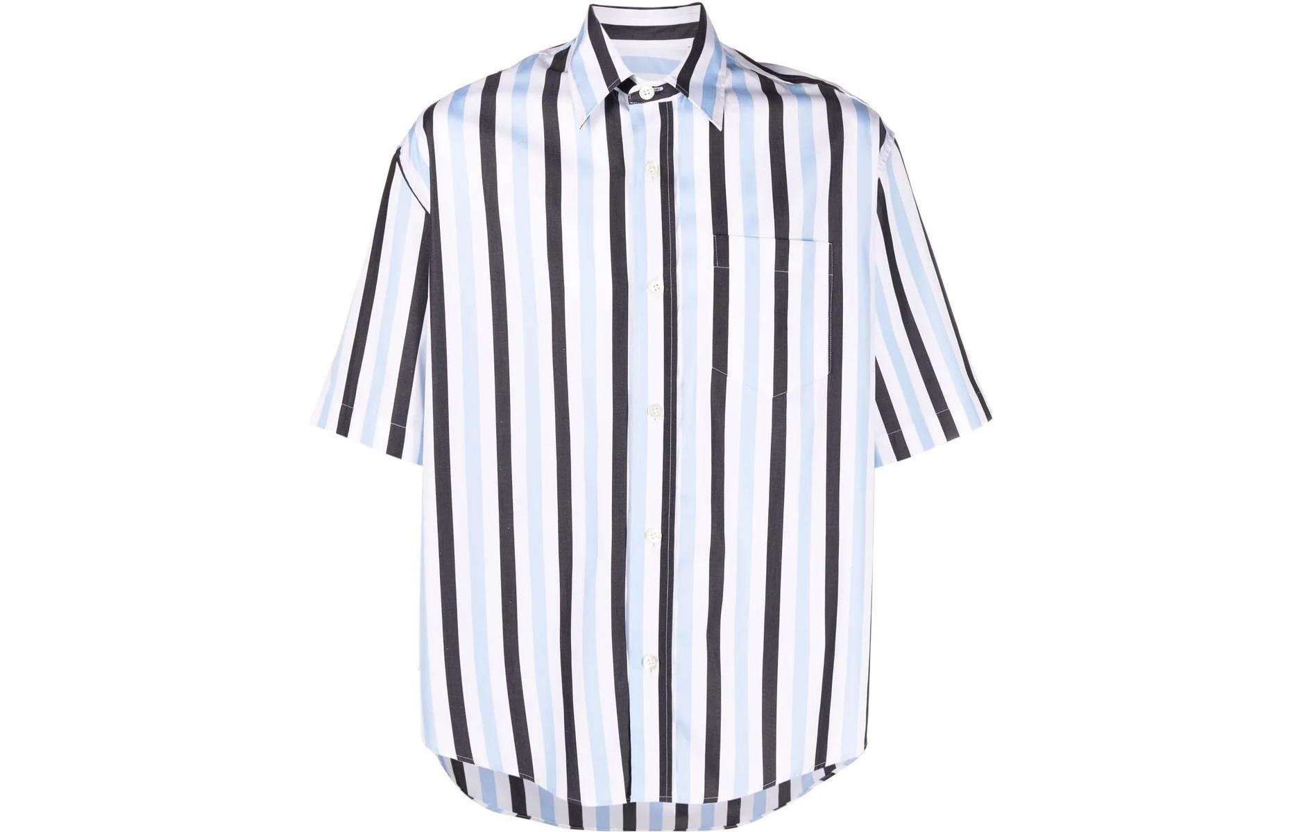 Ami полосатая рубашка с коротким рукавом AMIPARIS, белый
Ami полосатая рубашка с коротким рукавом AMIPARIS, белый