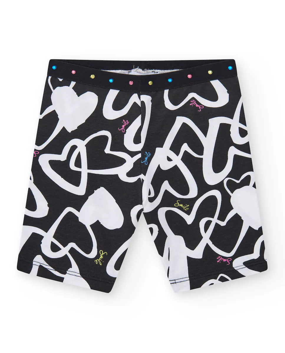 Леггинсы для велоспорта для девочек с принтом и поясом с заклепками Tuc tuc, черный
Леггинсы для велоспорта для девочек с принтом и поясом с заклепками Tuc tuc, черный