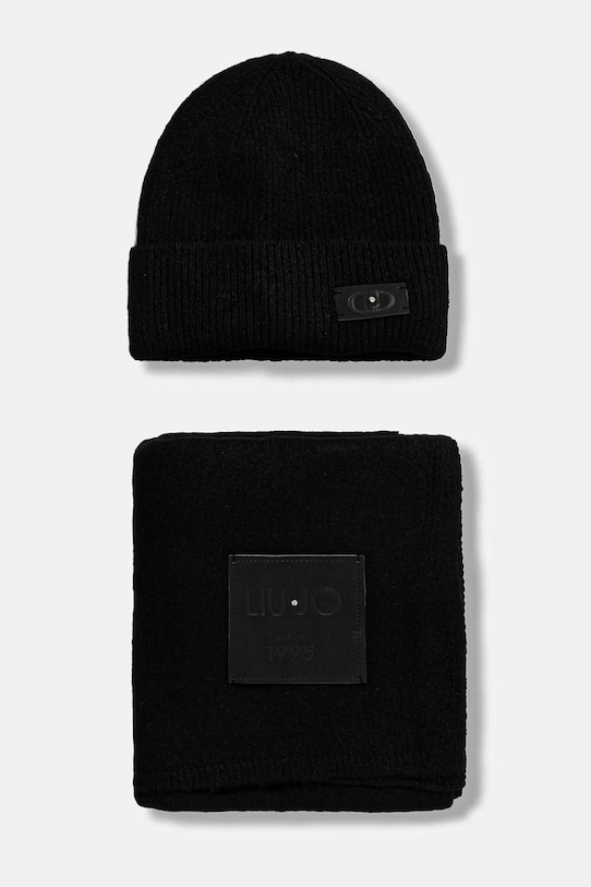 Шапка и шарф Liu Jo, черный
Шапка и шарф Liu Jo, черный