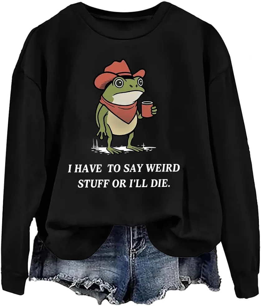 Толстовка I Have To Say Weird Stuff Or I Will Die woati
Толстовка I Have To Say Weird Stuff Or I Will Die woati