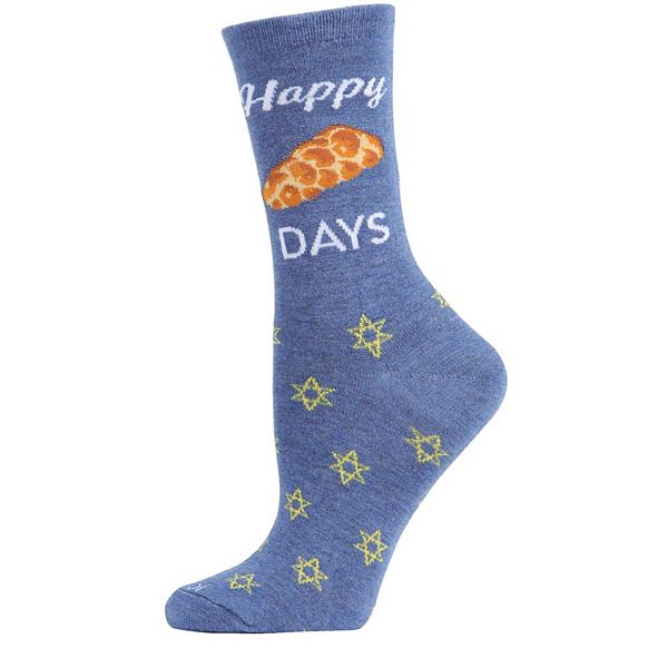 Праздничные носки Happy challah days Memoi, Denim Heather
Праздничные носки Happy challah days Memoi, Denim Heather