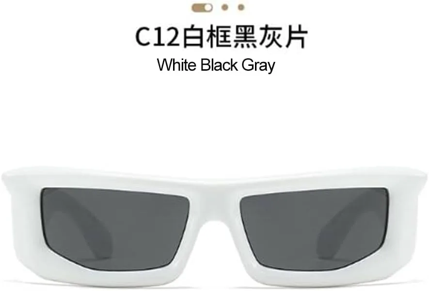 Солнцезащитные очки Square Toad: модные солнцезащитные очки с защитой от УФ-излучения для активного отдыха и туризма sundry goods, C12 White Frame Black Gray Flakes
Солнцезащитные очки Square Toad: модные солнцезащитные очки с защитой от УФ-излучения для активного отдыха и туризма sundry goods, C12 White Frame Black Gray Flakes