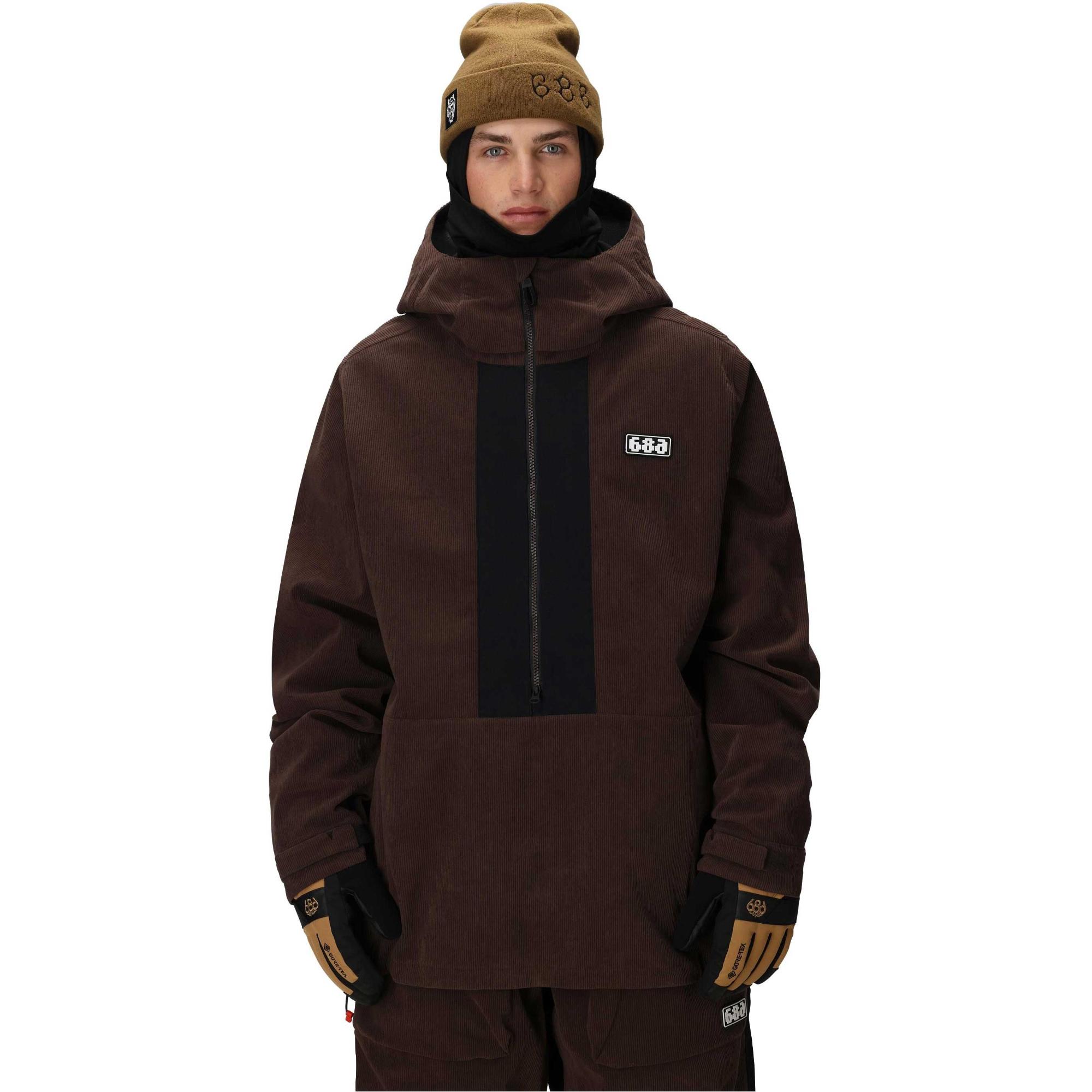 Мужская куртка-анорак Ghost 2.5L 686, Coffee Corduroy
Мужская куртка-анорак Ghost 2.5L 686, Coffee Corduroy