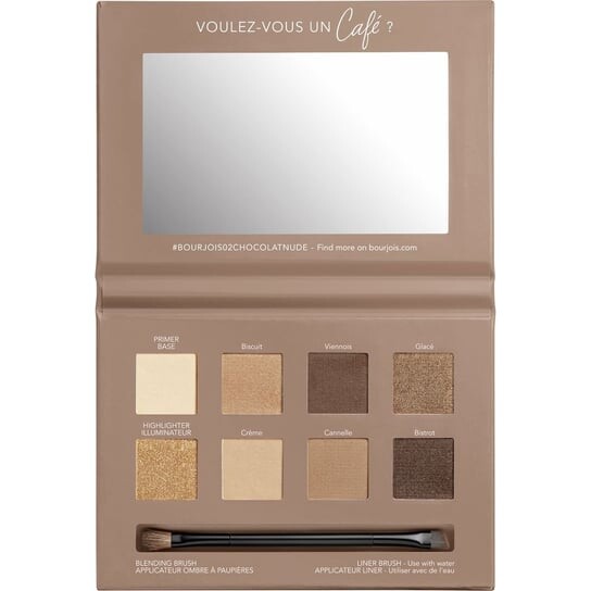 Палетка теней для век, 4,5 г Bourjois, Beau Regard, коричневый
Палетка теней для век, 4,5 г Bourjois, Beau Regard, коричневый