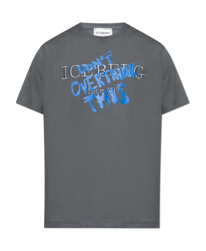 Футболка с логотипом Iceberg, серый
Футболка с логотипом Iceberg, серый