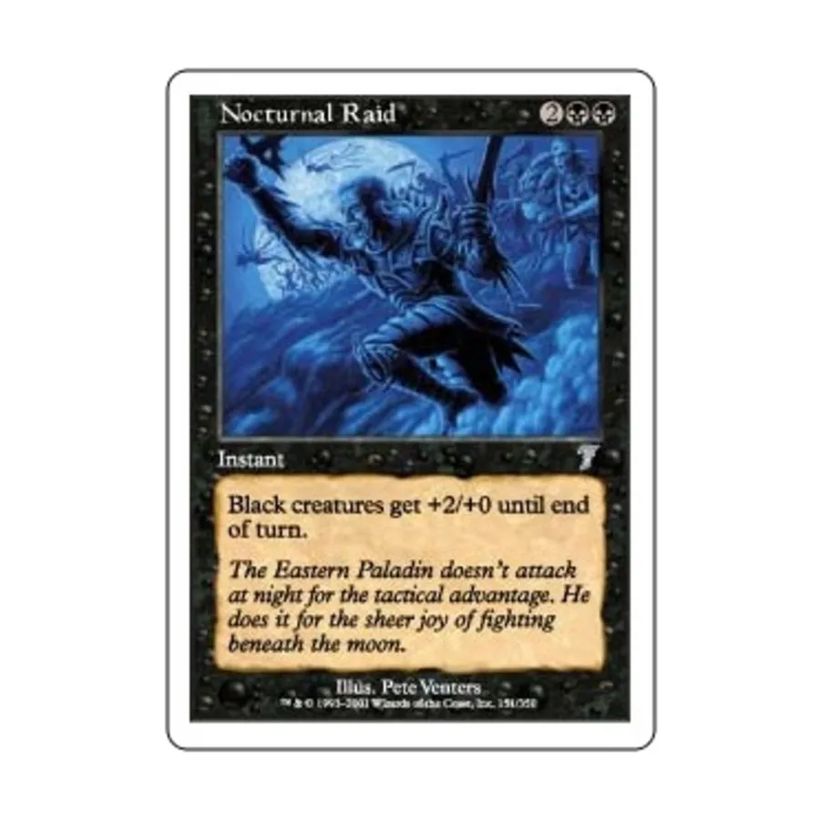 CCG Ночной рейд (U), MTG - 7th Edition
CCG Ночной рейд (U), MTG - 7th Edition