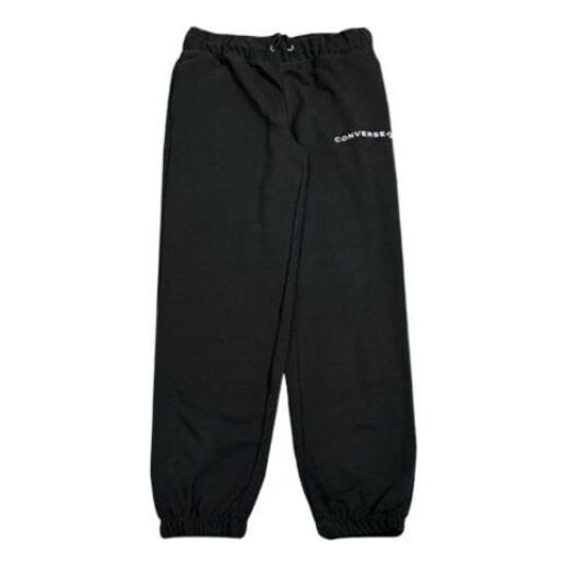 Брюки logo sweatpants 'black' Converse, черный 
Брюки logo sweatpants 'black' Converse, черный