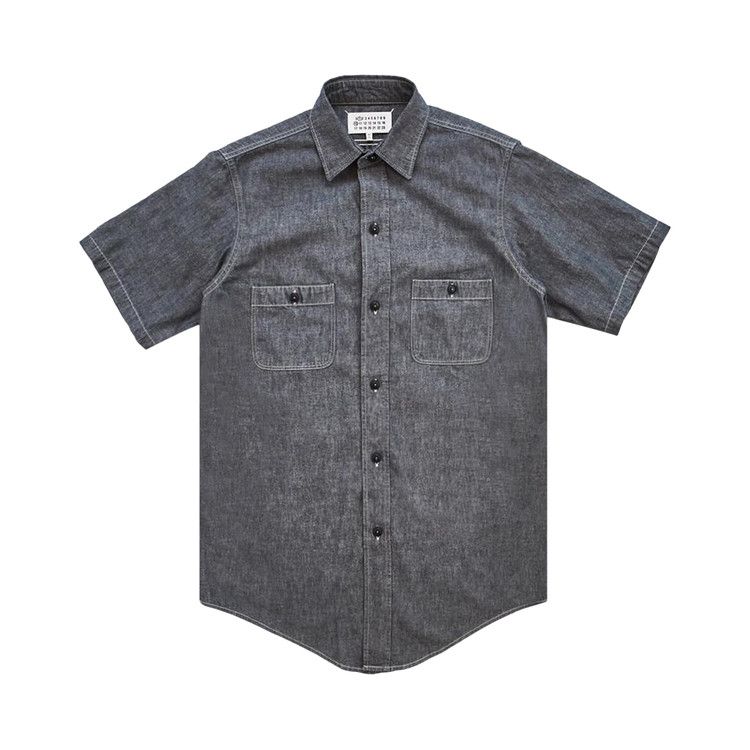 Рубашка Maison Margiela Short-Sleeve Broadcloth Shirt, Grey
Рубашка Maison Margiela Short-Sleeve Broadcloth Shirt, Grey