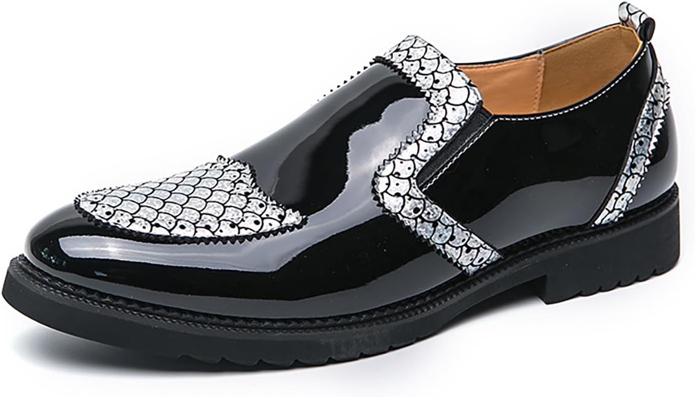 Мужские лоферы с тиснением под кожу рептилий, на массивном каблуке, без шнуровки, стильные, с острым носком, с противоскользящей резиновой подошвой, низкие, для деловых встреч, свадьбы, вечеринки, выпускного или вечернего выхода Nxnbhsl, серебро
Мужские лоферы с тиснением под кожу рептилий, на массивном каблуке, без шнуровки, стильные, с острым носком, с противоскользящей резиновой подошвой, низкие, для деловых встреч, свадьбы, вечеринки, выпускного или вечернего выхода Nxnbhsl, серебро