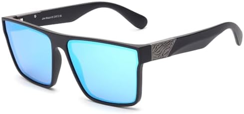 Ретро-солнцезащитные очки 2026 года для мужчин и женщин, квадратные очки для вождения с плоской верхней частью, защита от ультрафиолета UV400 MTZJH, C5 Black Mirror Blue
Ретро-солнцезащитные очки 2026 года для мужчин и женщин, квадратные очки для вождения с плоской верхней частью, защита от ультрафиолета UV400 MTZJH, C5 Black Mirror Blue