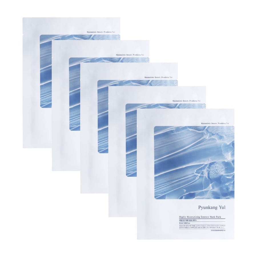Pyunkang Yul Highly Moisturizing Essence Mask Pack 5 x 25 мл - Высокоувлажняющая маска, набор из 5 штук
Pyunkang Yul Highly Moisturizing Essence Mask Pack 5 x 25 мл - Высокоувлажняющая маска, набор из 5 штук