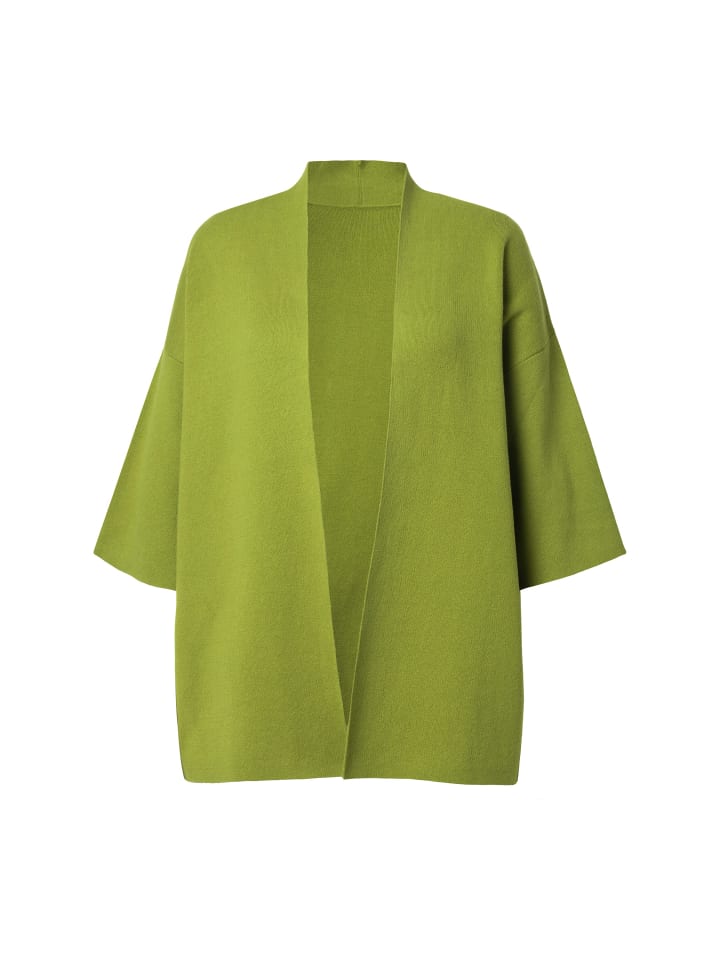 Кардиган травянисто-зеленого цвета Ulla Popken
Кардиган травянисто-зеленого цвета Ulla Popken