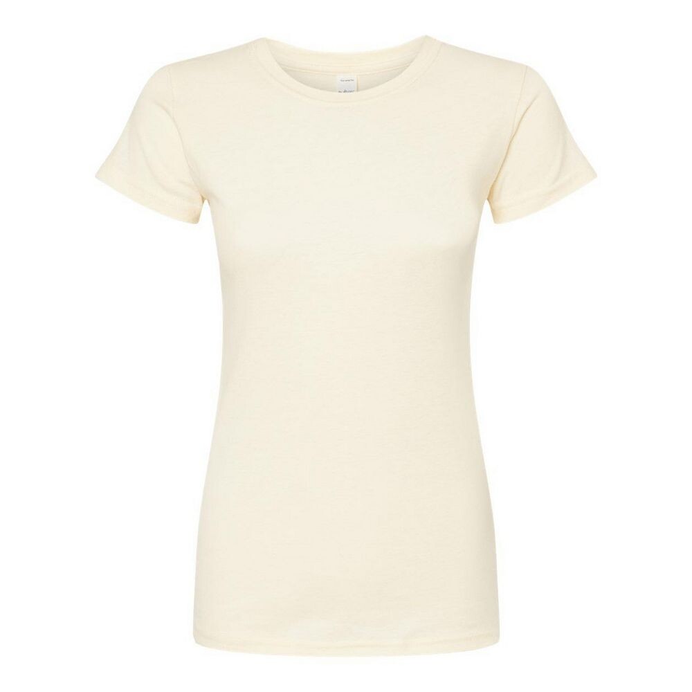 Tultex Женская футболка из тонкого джерси приталенного кроя, цвет Natural
Tultex Женская футболка из тонкого джерси приталенного кроя, цвет Natural