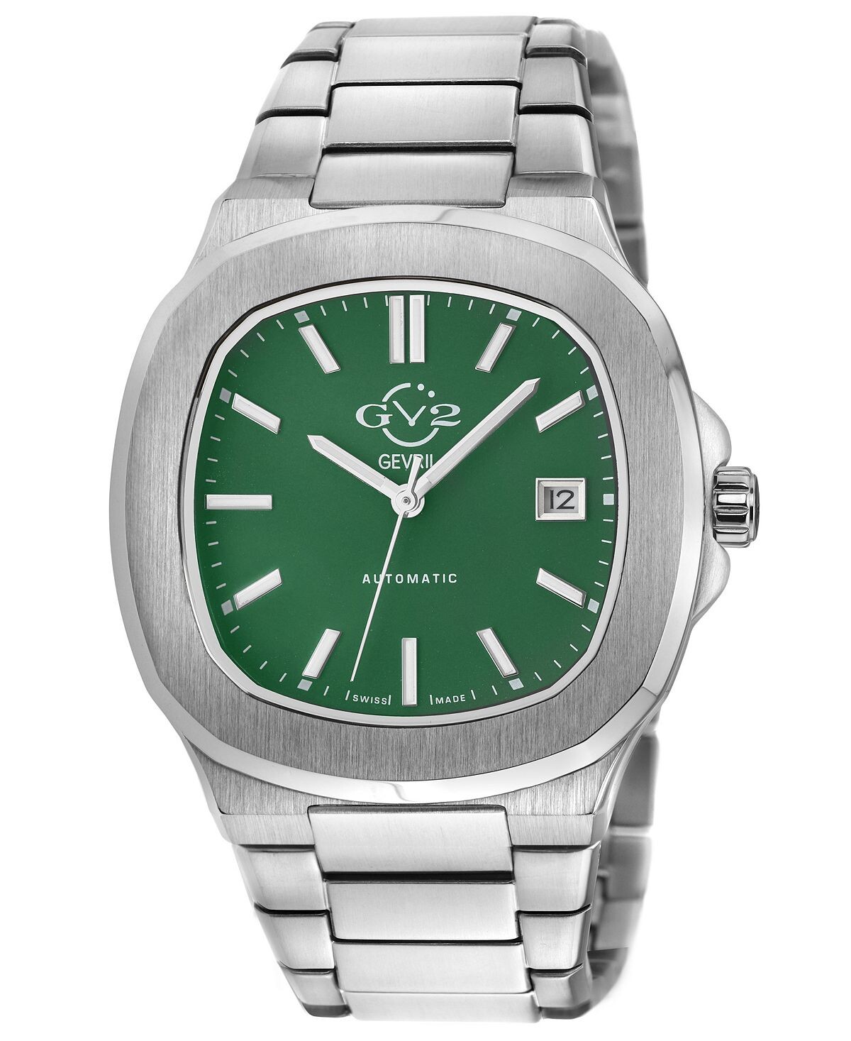 Мужские автоматические часы Potente серебристого цвета с браслетом из нержавеющей стали, 40 мм GV2 by Gevril
Мужские автоматические часы Potente серебристого цвета с браслетом из нержавеющей стали, 40 мм GV2 by Gevril