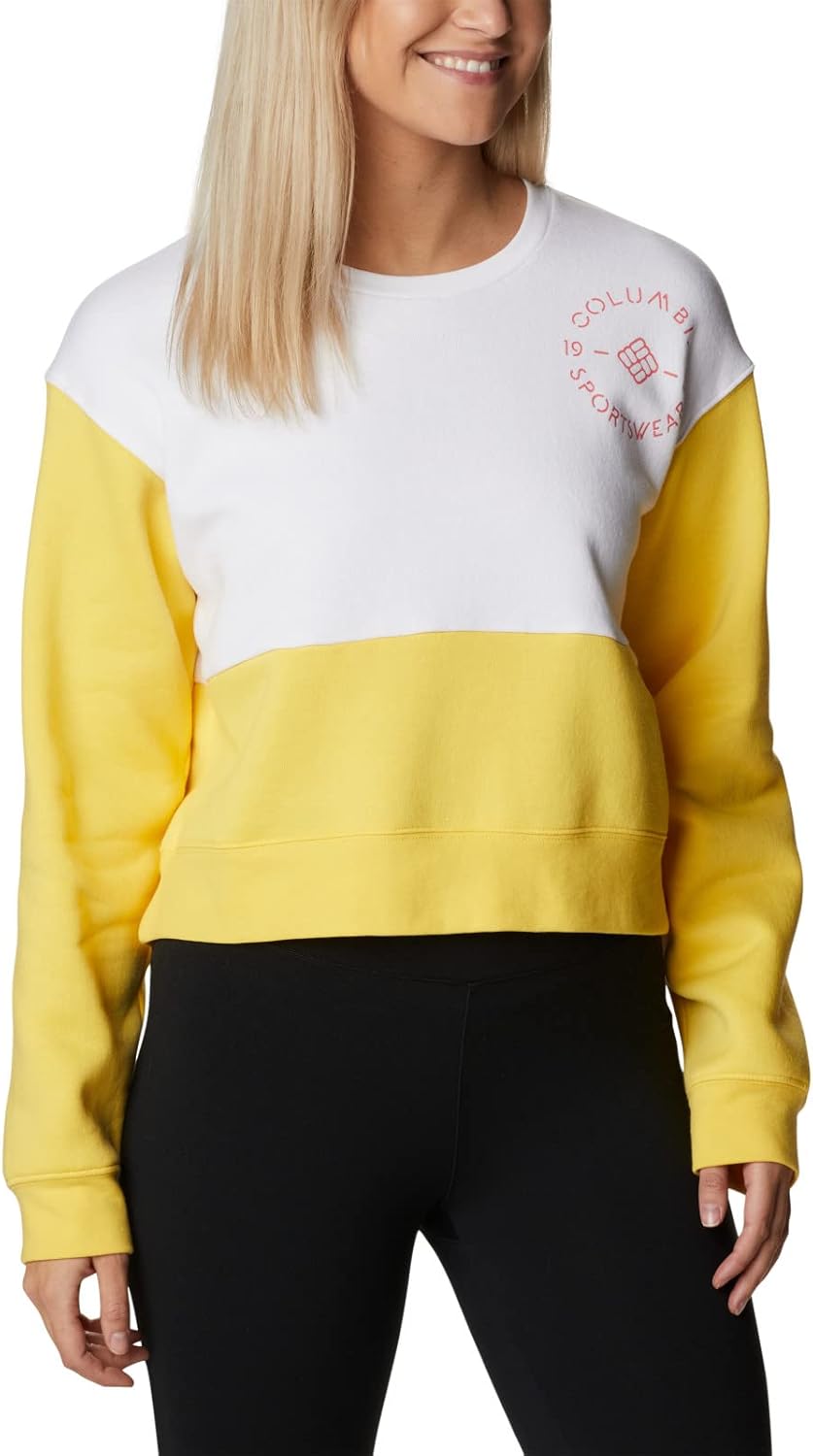 Толстовка Columbia Women's Trek Colorblock Crew, Sun Glow/White/Stamp Stencil
Толстовка Columbia Women's Trek Colorblock Crew, Sun Glow/White/Stamp Stencil