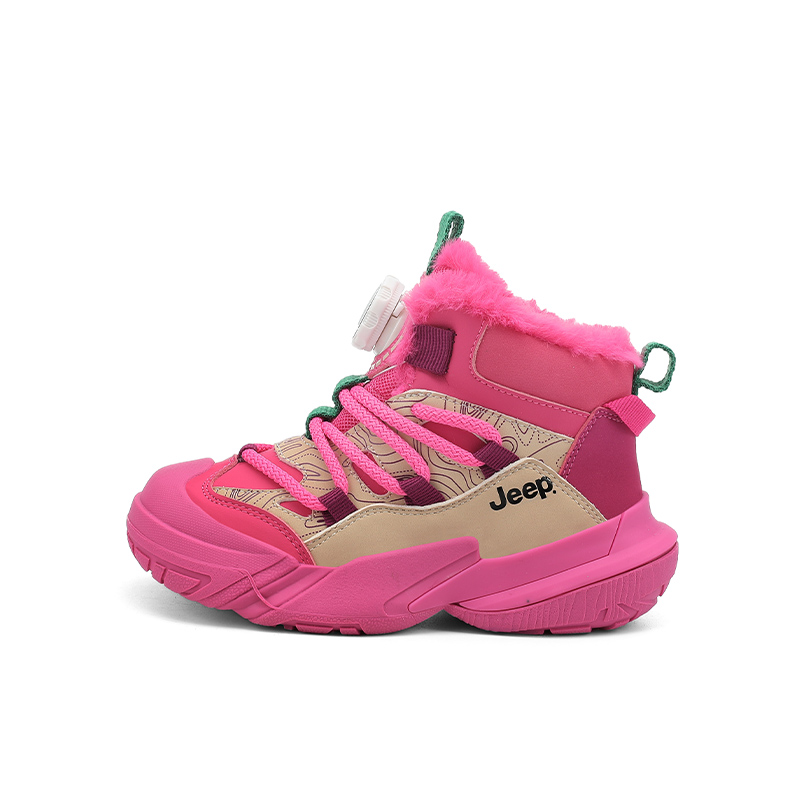 Детские зимние ботинки для детей Jeep, розовый 
Детские зимние ботинки для детей Jeep, розовый