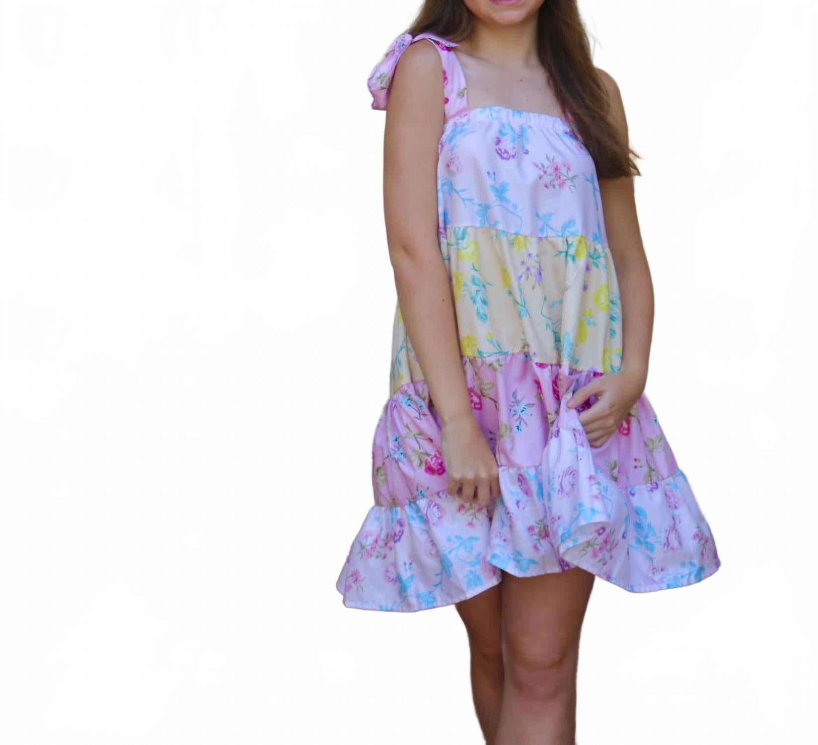 Платье Sofie Tie с цветочным принтом и контрастными вставками SUNDAYUP, Floral Color Block
Платье Sofie Tie с цветочным принтом и контрастными вставками SUNDAYUP, Floral Color Block