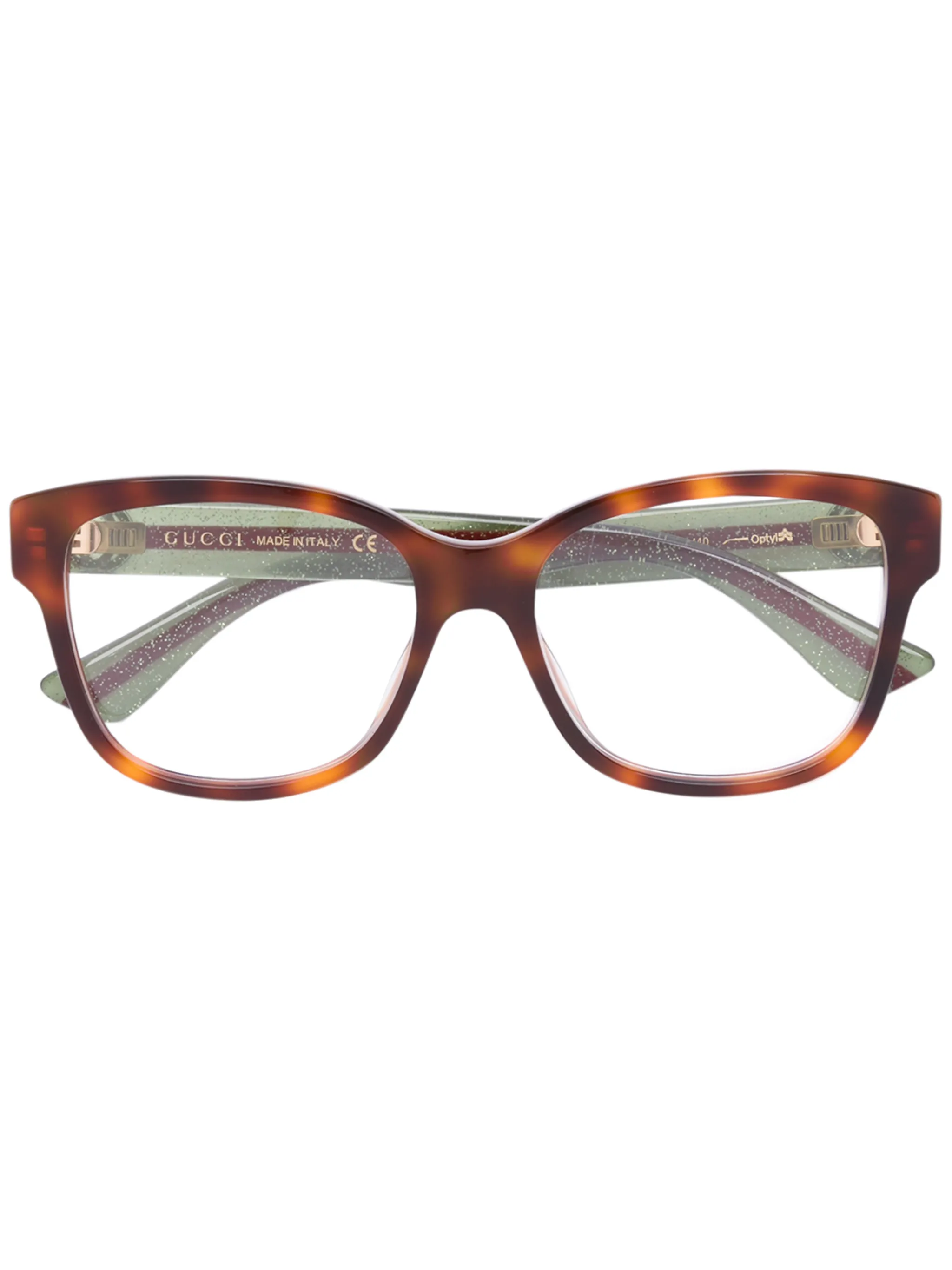 Очки с эффектом черепашьего панциря Gucci Eyewear, коричневый
Очки с эффектом черепашьего панциря Gucci Eyewear, коричневый