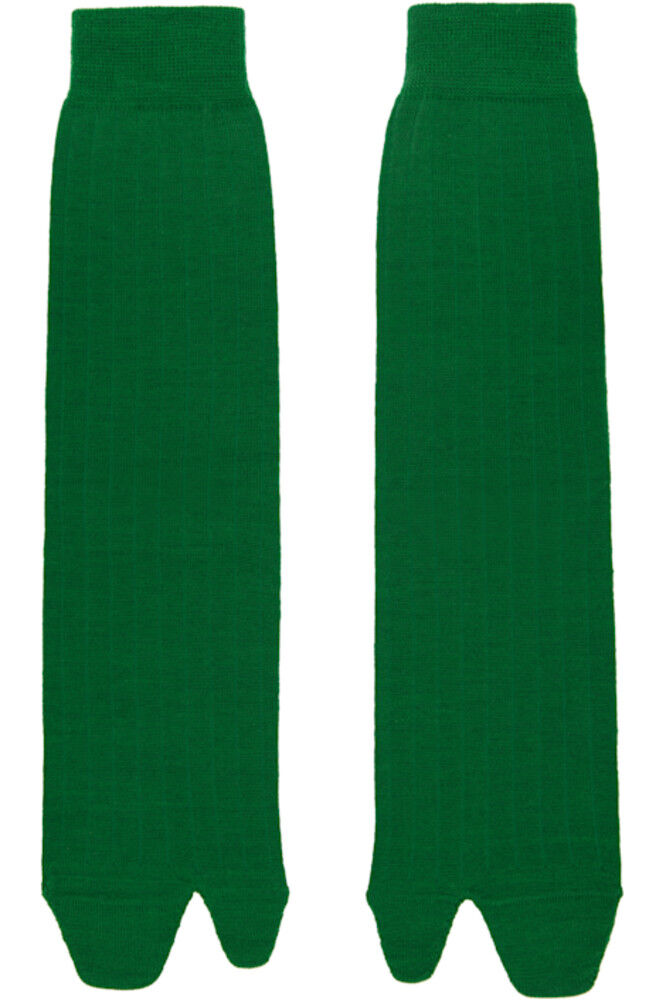 Зелёные носки Таби Maison Margiela
Зелёные носки Таби Maison Margiela