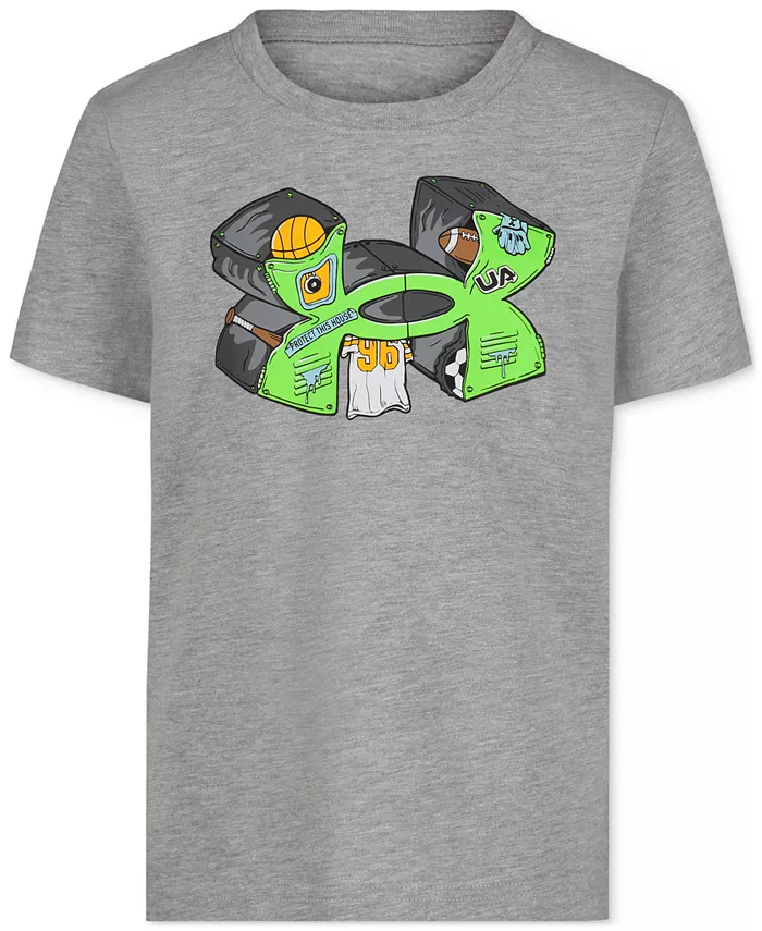 Футболка с логотипом Locker для малышей и мальчиков Under Armour, серый
Футболка с логотипом Locker для малышей и мальчиков Under Armour, серый