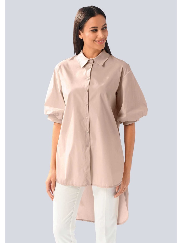 Alba Moda Блузка с воротником-стойкой бежевого цвета
Alba Moda Блузка с воротником-стойкой бежевого цвета