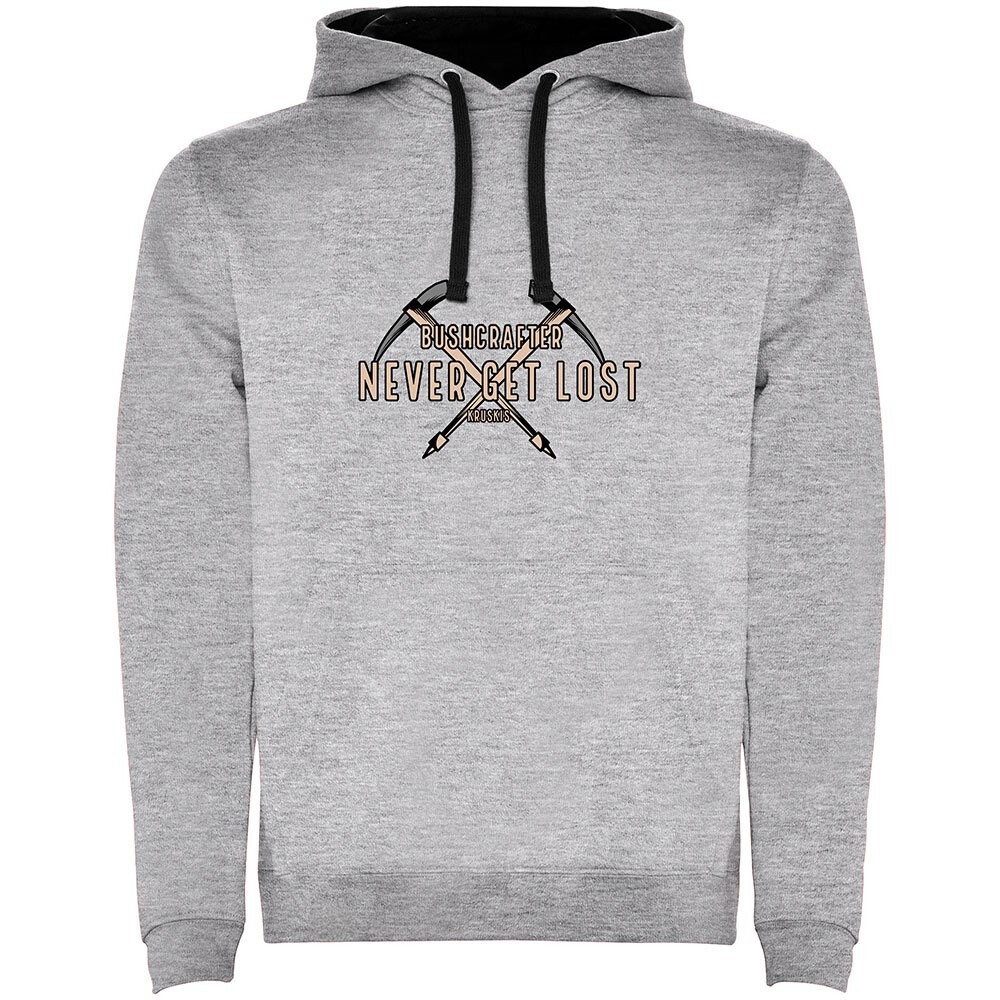 Худи Kruskis Never Get Lost Bicolor, серый
Худи Kruskis Never Get Lost Bicolor, серый