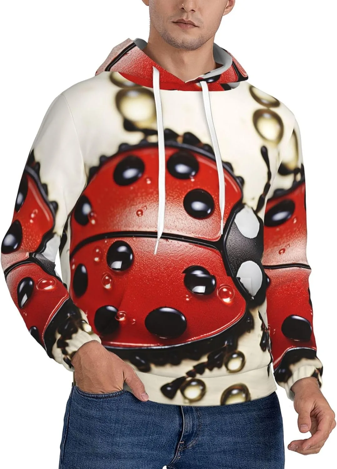 Мужская флисовая толстовка с капюшоном и карманами HJTRW
Мужская флисовая толстовка с капюшоном и карманами HJTRW