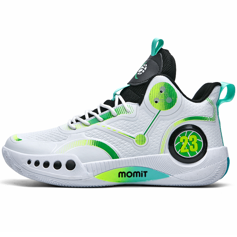 Wooden Rabbit Амортизирующие нескользящие износостойкие дышащие термостойкие баскетбольные кроссовки унисекс с высоким верхом из бело-зеленой кожи, цвет White Green Leather Upper
Wooden Rabbit Амортизирующие нескользящие износостойкие дышащие термостойкие баскетбольные кроссовки унисекс с высоким верхом из бело-зеленой кожи, цвет White Green Leather Upper