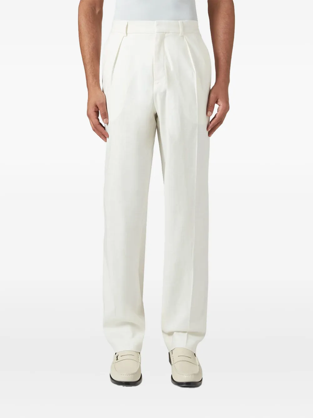 Строгие брюки с карманами и складками CASABLANCA, белый
Строгие брюки с карманами и складками CASABLANCA, белый