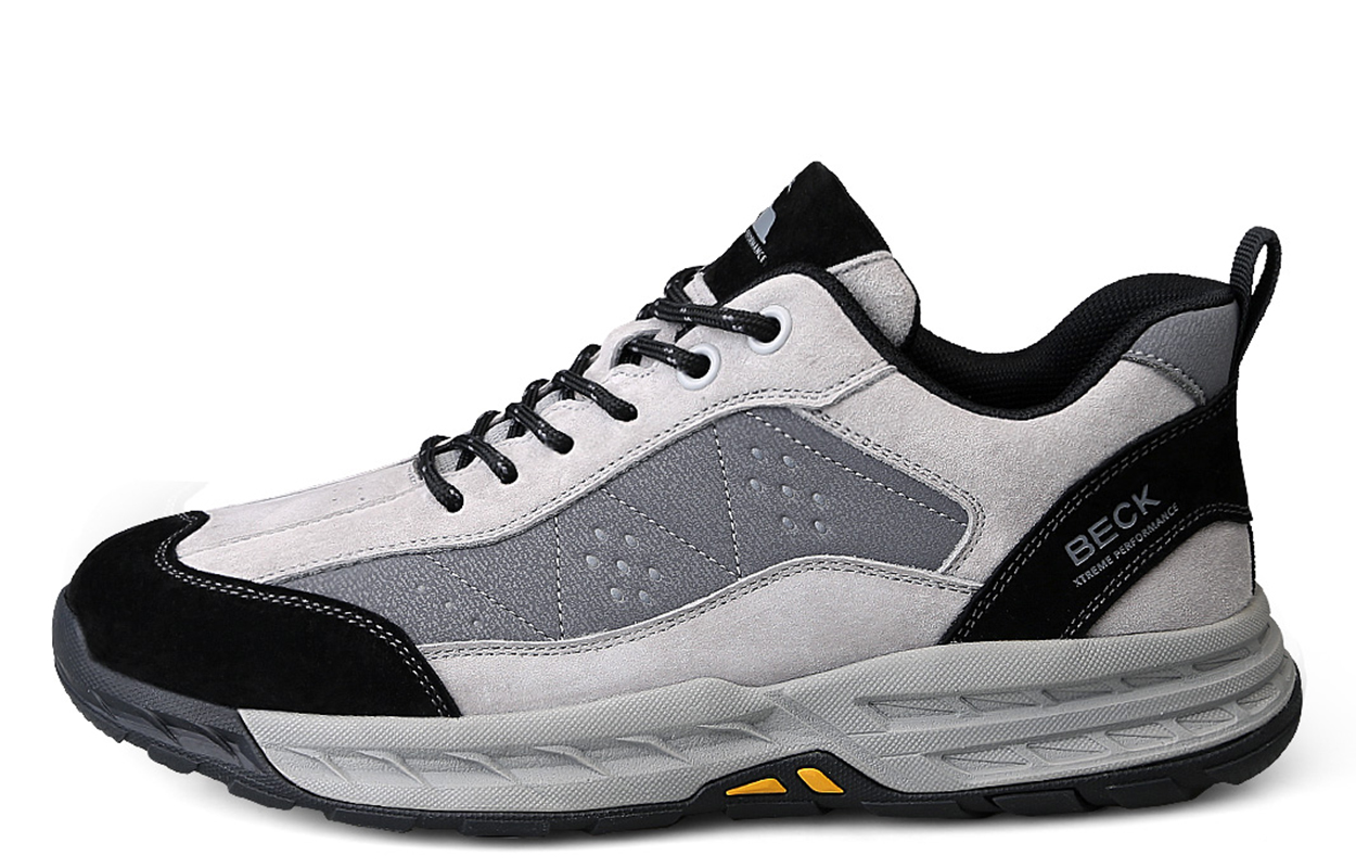 Легкие повседневные туфли с низкой амортизацией для мужчин BECK, Gray 
Легкие повседневные туфли с низкой амортизацией для мужчин BECK, Gray