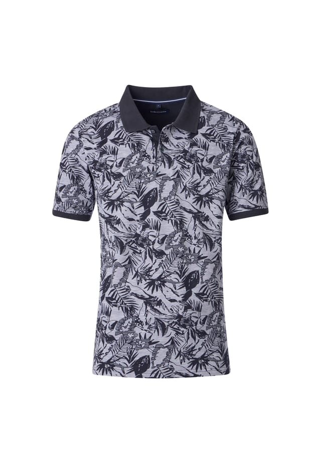 Принт рубашки поло Casamoda, синий 
Принт рубашки поло Casamoda, синий