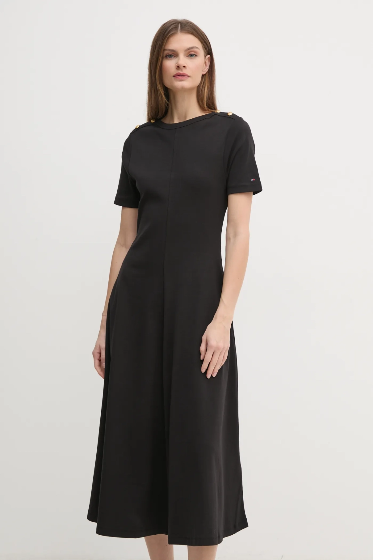Хлопковое платье Tommy Hilfiger, черный
Хлопковое платье Tommy Hilfiger, черный