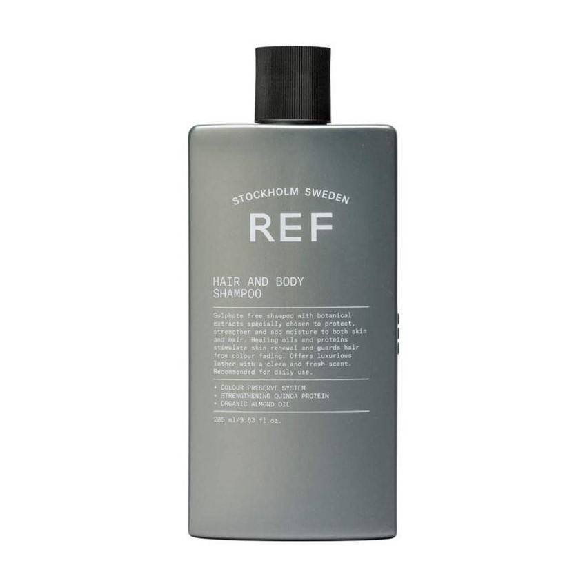 REF Hair & Body Shampoo Шампунь для тела и волос с лечебными маслами 285 мл
REF Hair & Body Shampoo Шампунь для тела и волос с лечебными маслами 285 мл