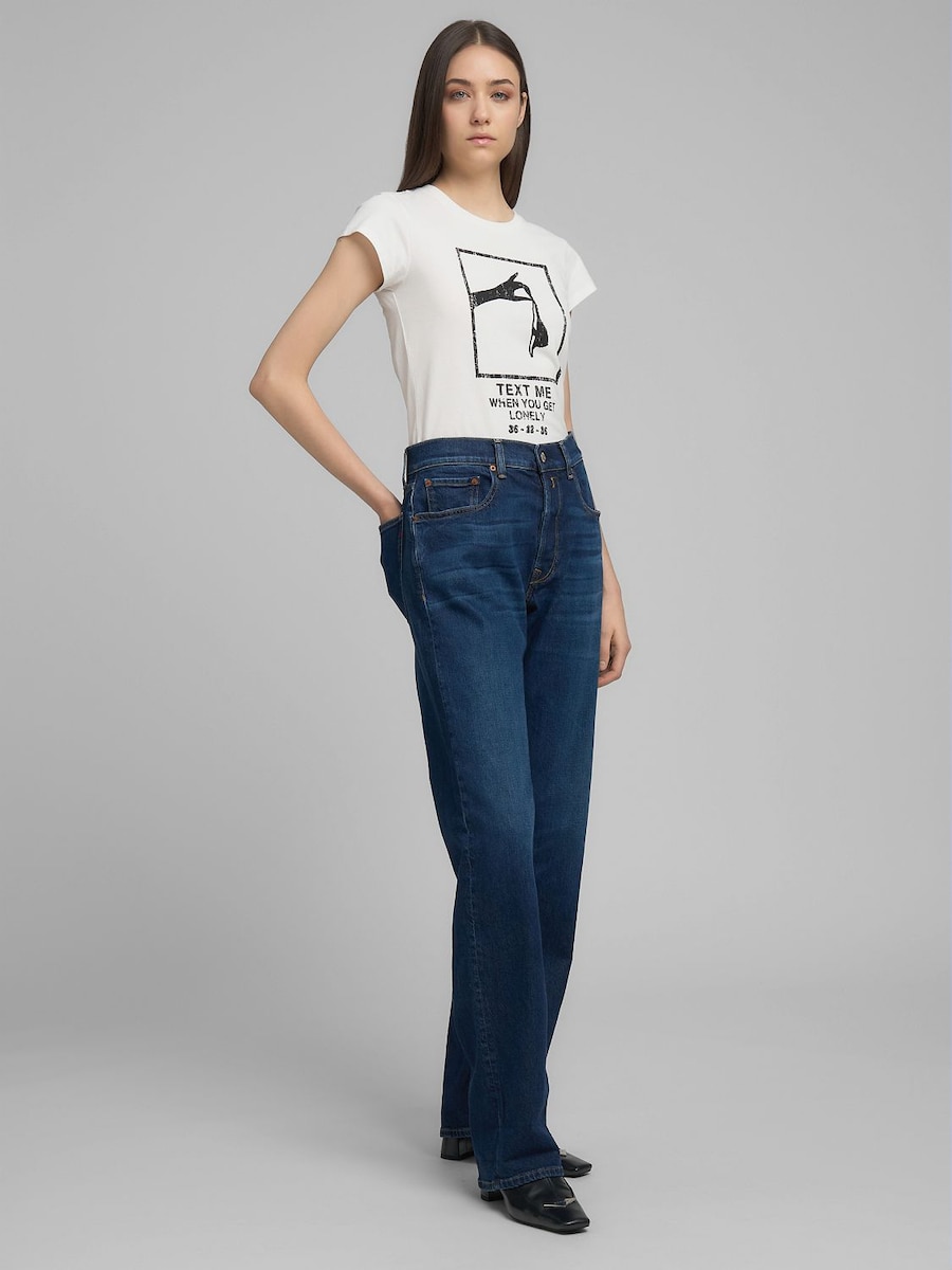 Джинсы свободного кроя REPLAY, синий
Джинсы свободного кроя REPLAY, синий