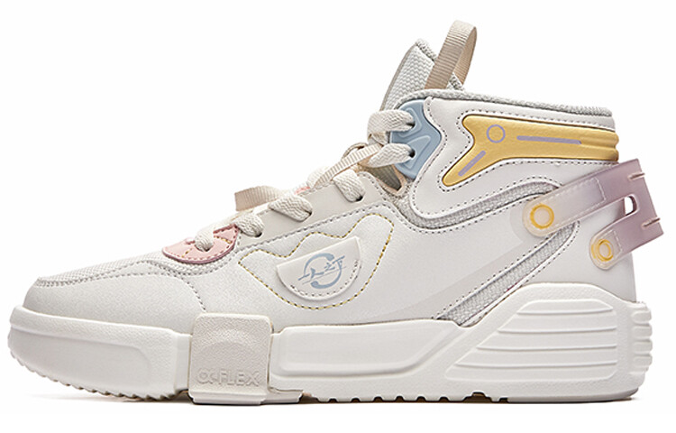 Кеды, скейтборд обувь женская высокая слоновая кость Erke
Кеды, скейтборд обувь женская высокая слоновая кость Erke