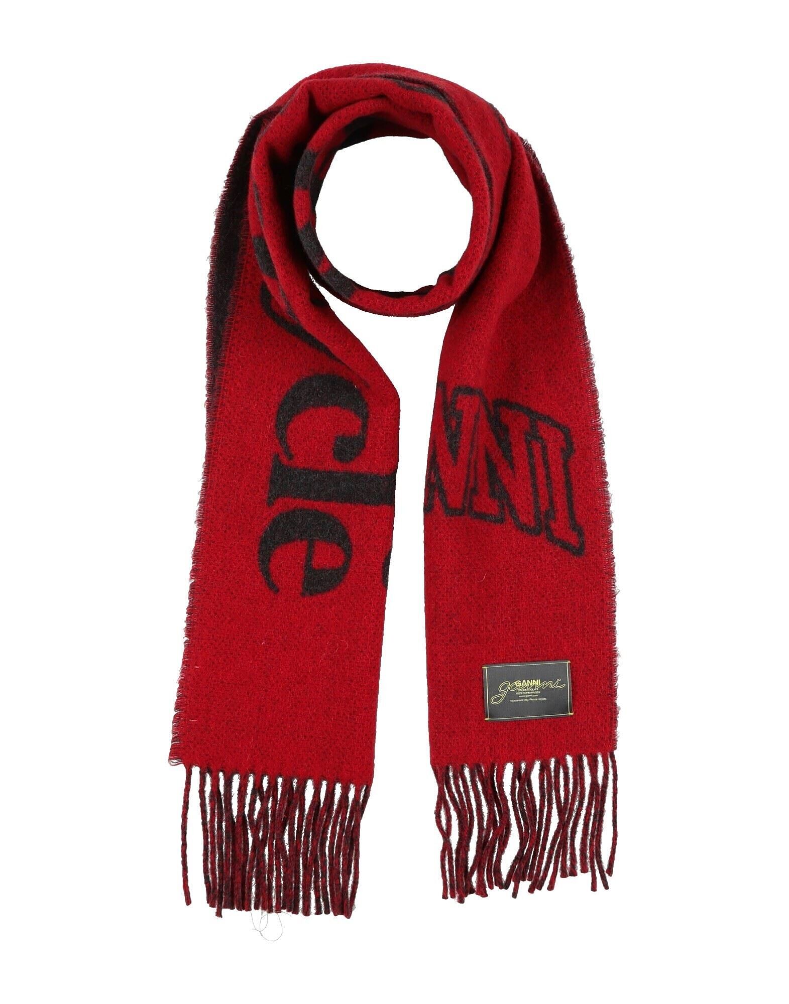 Шарф Ganni, красный
Шарф Ganni, красный