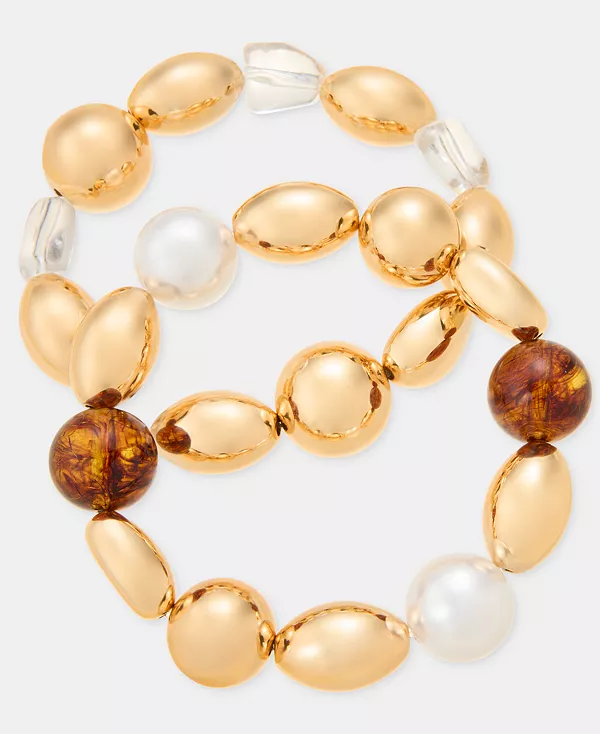 Браслеты из бисера, набор из 2 штук, эксклюзивно в Macy's I.N.C. International Concepts, gold/pearl
Браслеты из бисера, набор из 2 штук, эксклюзивно в Macy's I.N.C. International Concepts, gold/pearl