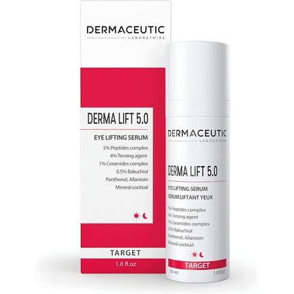 Dermaceutic Derma Lift 5.0 Подтягивающая сыворотка мгновенного действия для лица и контура глаз, антивозрастная сыворотка для лица 30 мл
Dermaceutic Derma Lift 5.0 Подтягивающая сыворотка мгновенного действия для лица и контура глаз, антивозрастная сыворотка для лица 30 мл