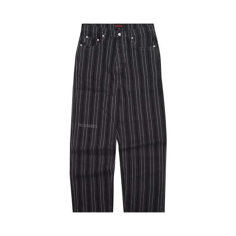 Брюки Pleasures Stripe Formula Baggy Pants, Black
Брюки Pleasures Stripe Formula Baggy Pants, Black