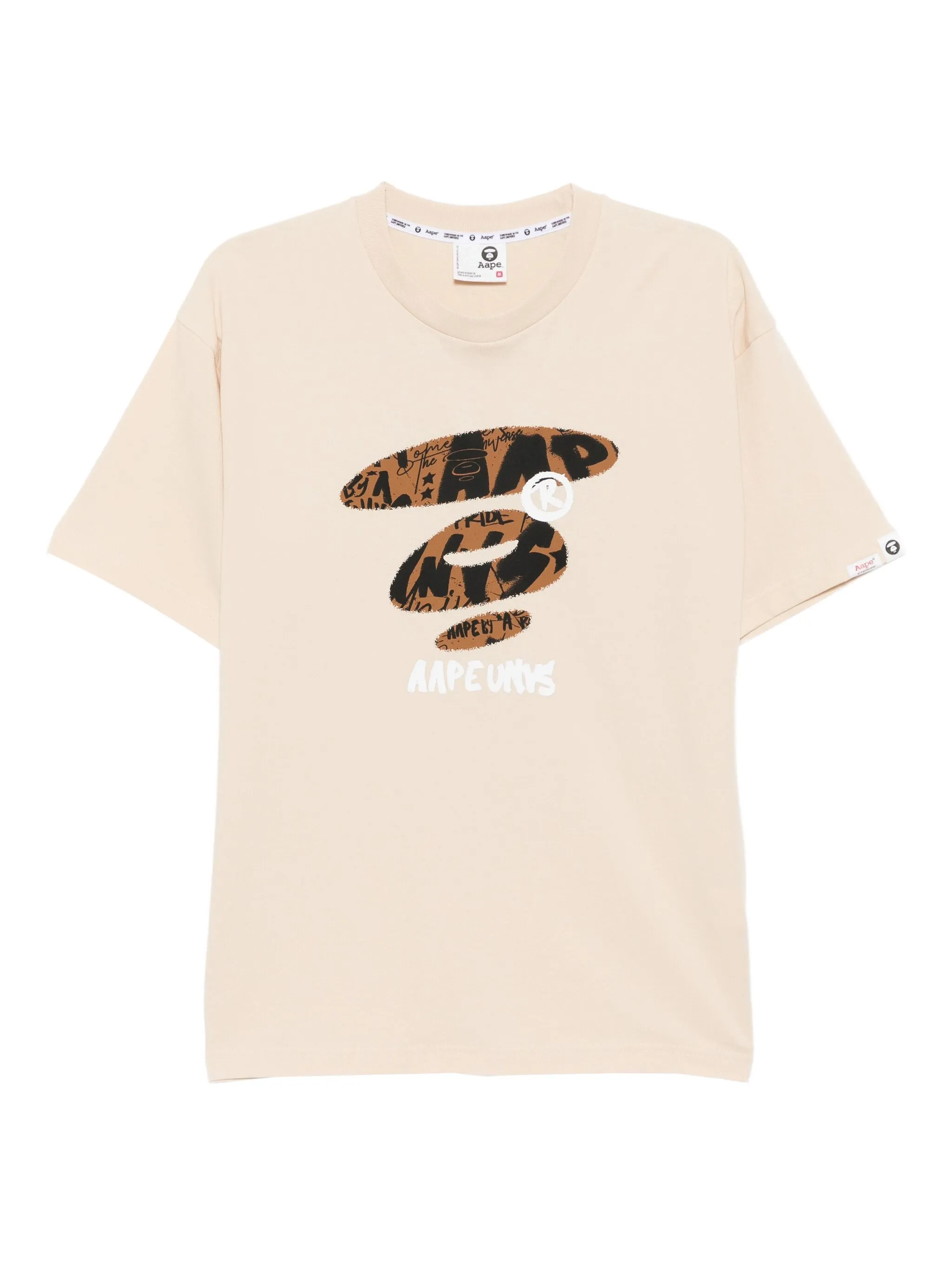 Футболка с короткими рукавами Aape By A Bathing Ape, нейтральный
Футболка с короткими рукавами Aape By A Bathing Ape, нейтральный