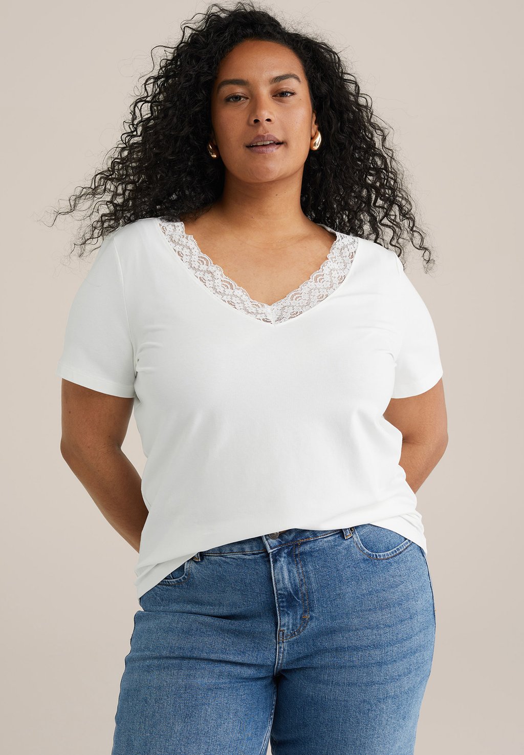 Блуза CURVE WE Fashion, кремовый
Блуза CURVE WE Fashion, кремовый