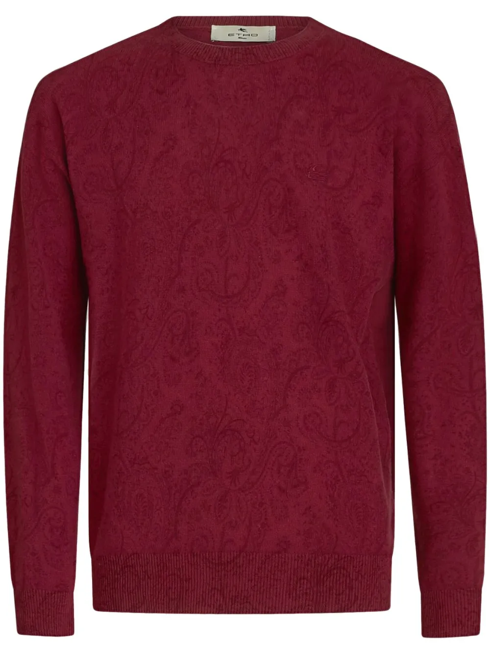 Шерстяной джемпер с вышитым логотипом ETRO, красный
Шерстяной джемпер с вышитым логотипом ETRO, красный
