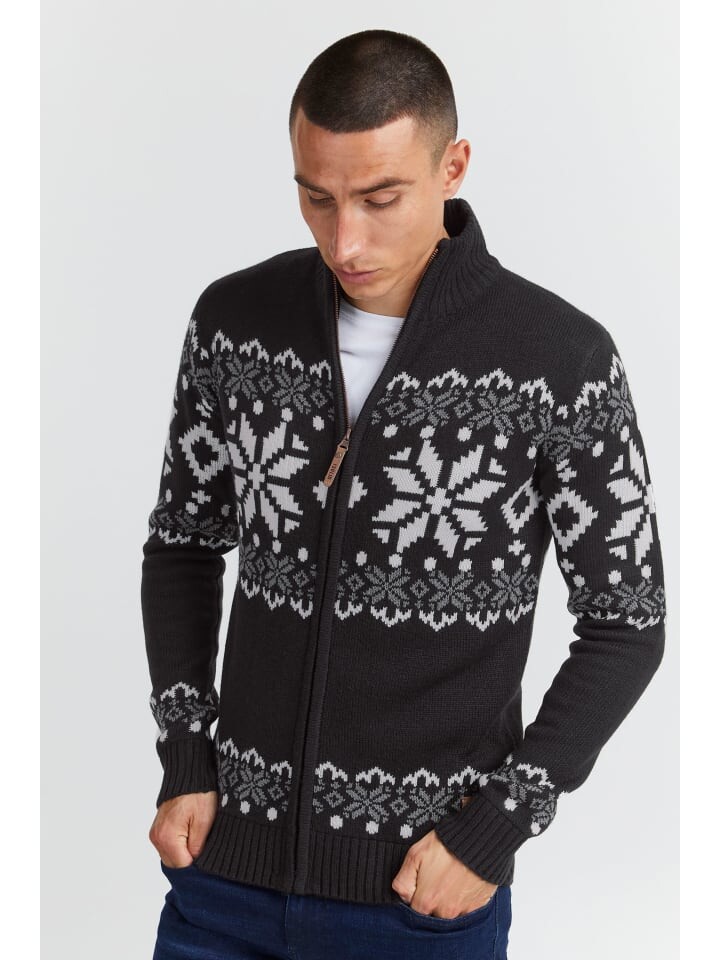 Кардиган !SOLID Cardigan SDNoran zipjacket 21300894-ME Schicker Cardigan mit Reißverschluss, черный 
Кардиган !SOLID Cardigan SDNoran zipjacket 21300894-ME Schicker Cardigan mit Reißverschluss, черный