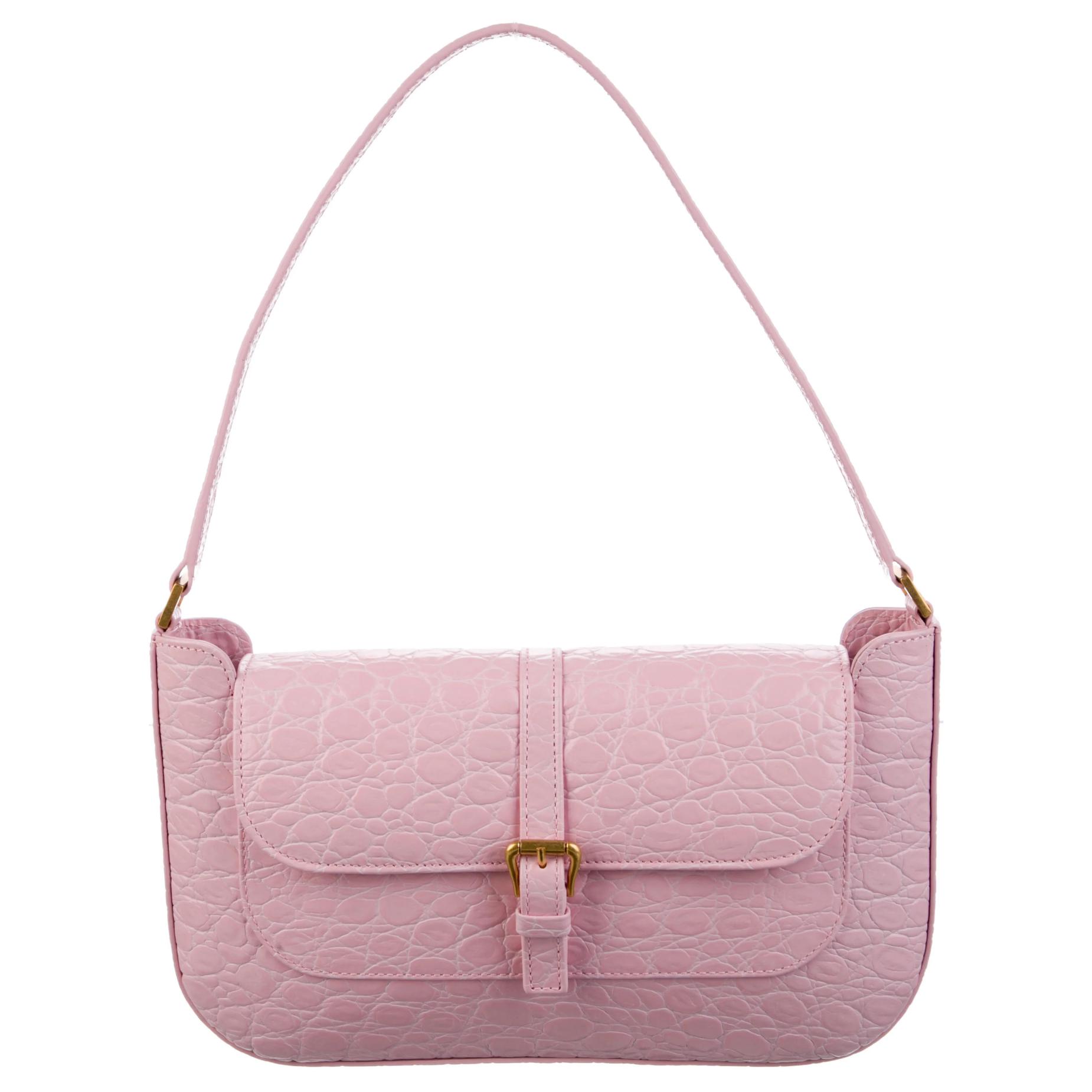 By Far Кожаная сумка Миранда из коровьей кожи розовая женская через плечо
By Far Кожаная сумка Миранда из коровьей кожи розовая женская через плечо