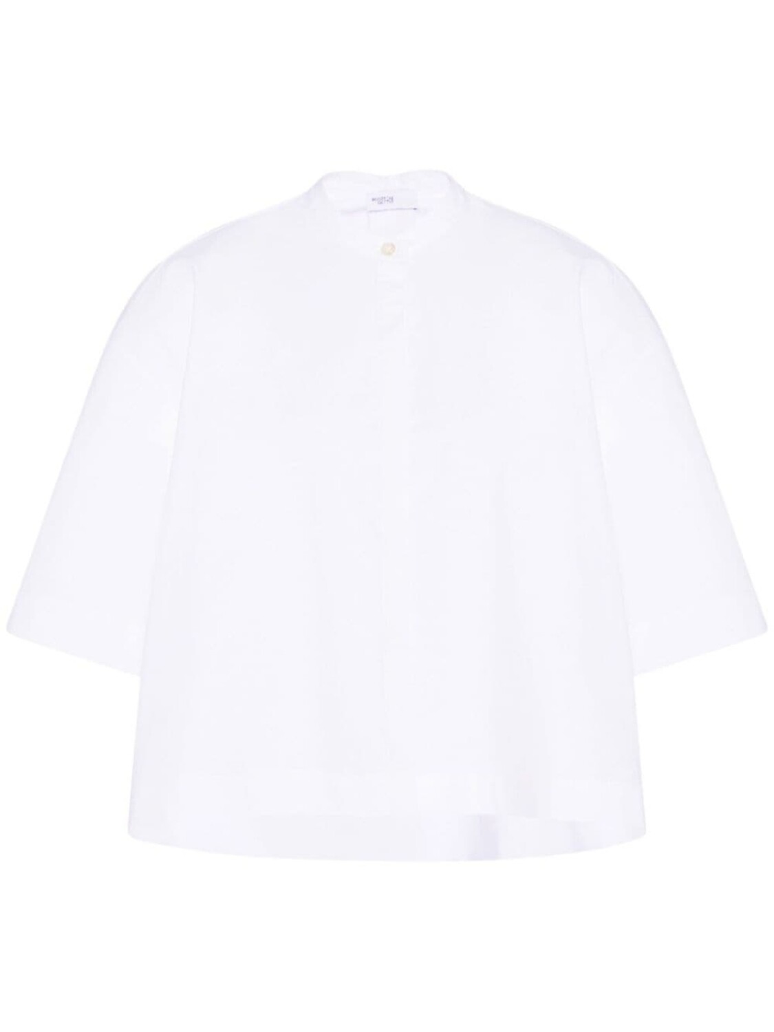 Rosetta Getty укороченная поплиновая рубашка, белый 
Rosetta Getty укороченная поплиновая рубашка, белый