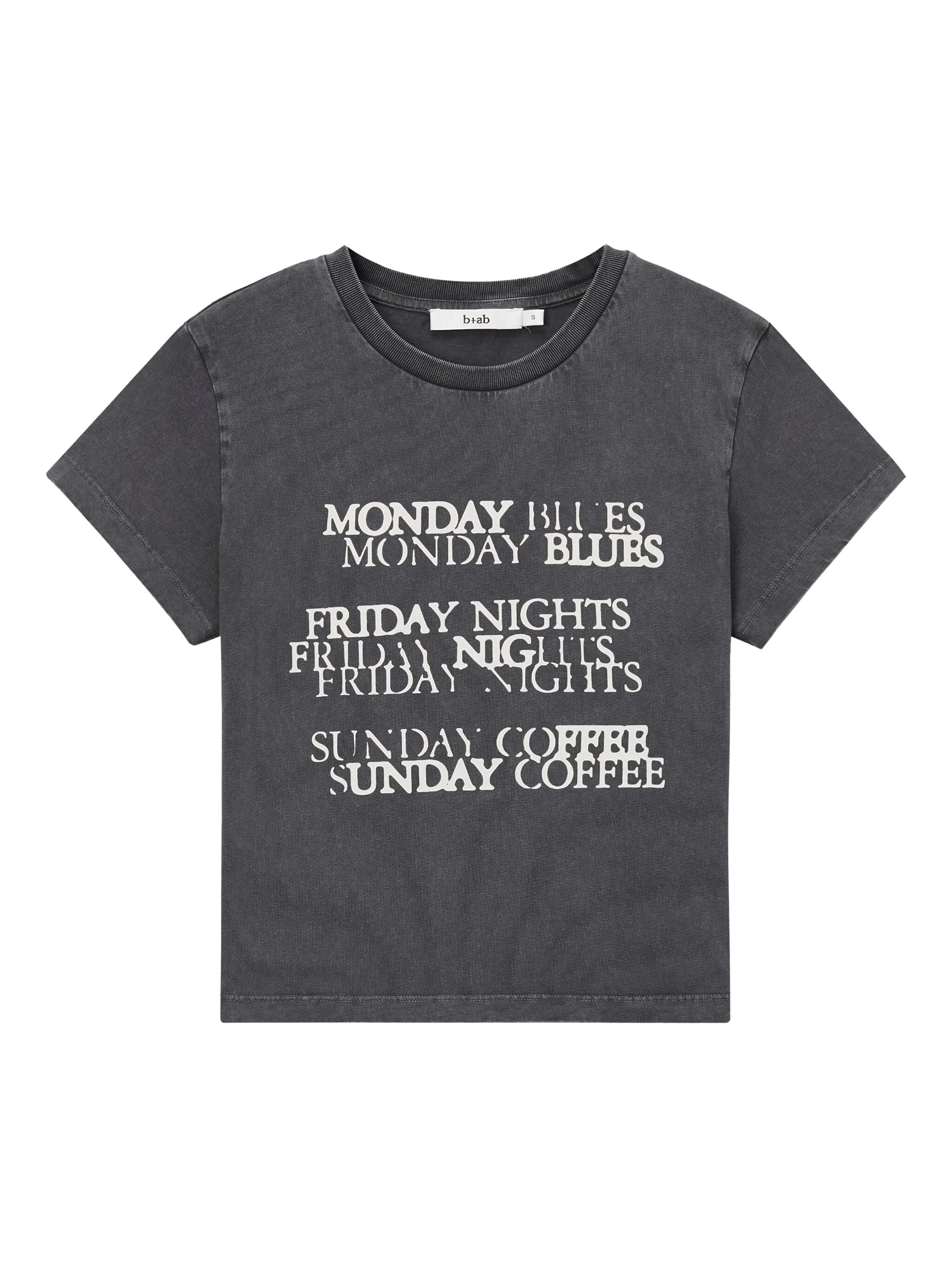 Хлопковая футболка B+Ab, серый
Хлопковая футболка B+Ab, серый