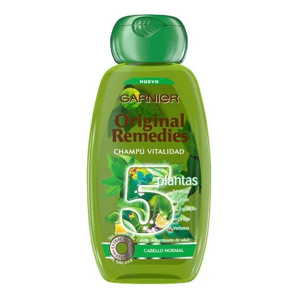 Шампунь Vitality для нормальных волос Original Remedies 5 Plantas Original Remedies, 300 ml
Шампунь Vitality для нормальных волос Original Remedies 5 Plantas Original Remedies, 300 ml